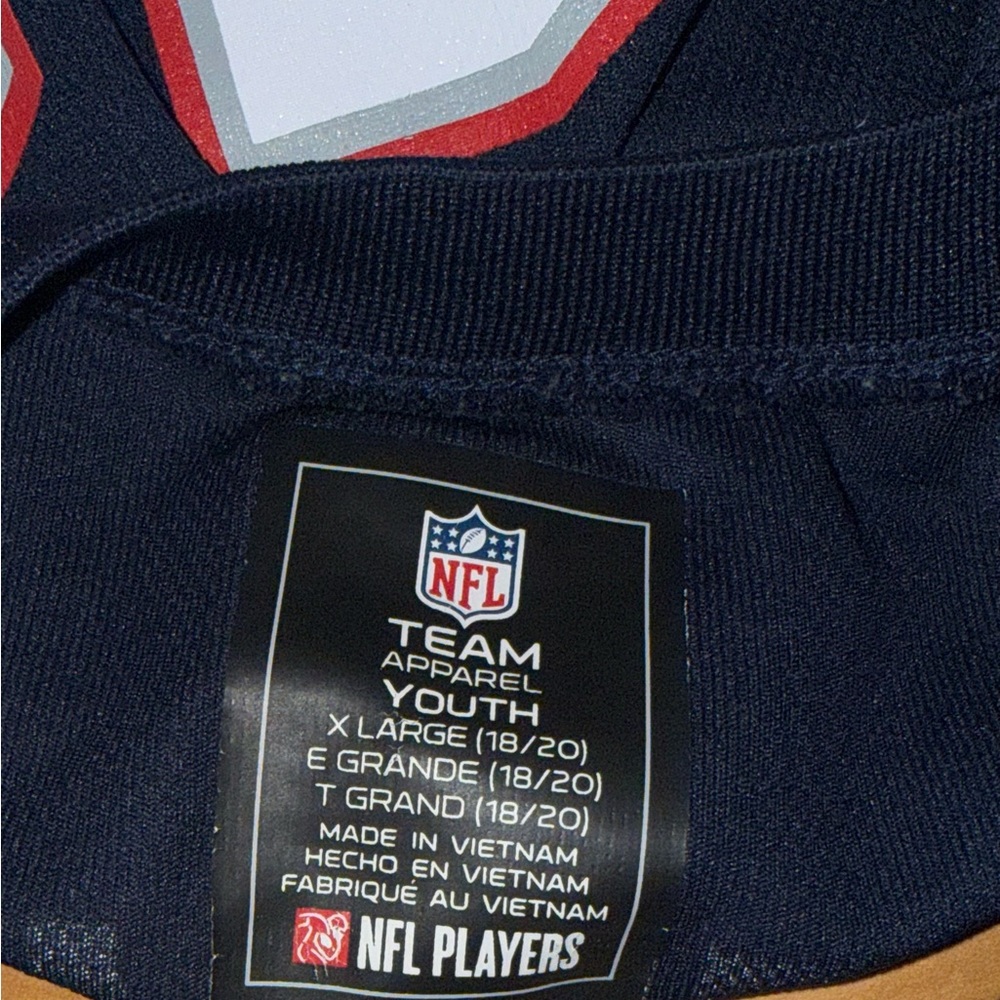 New England NFL Patriots Jersey 11 Edelman youth XL 18-20 super bowl play offs - Picture 5 of 11
